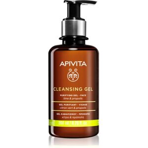 Apivita Cleansing Gel for Oily Skin cleansing gel for oily and combination skin 200 ml Apivita Cleansing Gel for Oily Skin cleansing gel for oily and combination skin 200 ml