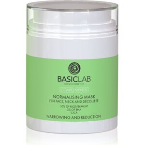 BASICLAB - Normalizing Mask - Face, Neck & Décolleté - Face Mask BASICLAB - Normalizing Mask - Face, Neck & Décolleté - Face Mask