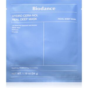 Biodance Hydro Cera-nol Real Deep Mask hydrating face mask with soothing effect 34 g Biodance Hydro Cera-nol Real Deep Mask hydrating face mask with soothing effect 34 g