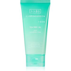 BRINGGREEN Tea Tree Cica Deep Cleansing Foam deep-cleansing mousse with soothing effect 120 ml BRINGGREEN Tea Tree Cica Deep Cleansing Foam deep-cleansing mousse with soothing effect 120 ml