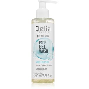 Delia Cosmetics Clean Skin moisturising cleansing gel for the face 200 ml Delia Cosmetics Clean Skin moisturising cleansing gel for the face 200 ml