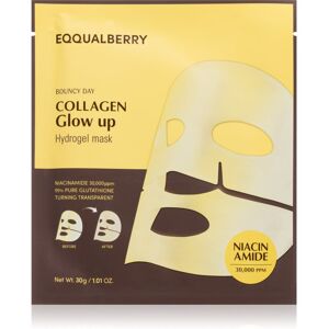 EQQUALBERRY Collagen Glow Up Hydrogel Mask brightening and moisturising sheet mask with gel consistency 30 g EQQUALBERRY Collagen Glow Up Hydrogel Mask brightening and moisturising sheet mask with gel consistency 30 g