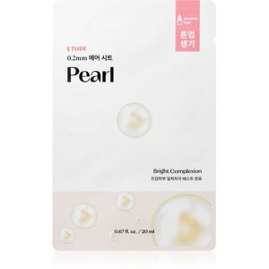ETUDE 0.2 Therapy Air Mask Pearl Pearl brightening sheet mask - Sheet Mask ETUDE 0.2 Therapy Air Mask Pearl Pearl brightening sheet mask - Sheet Mask