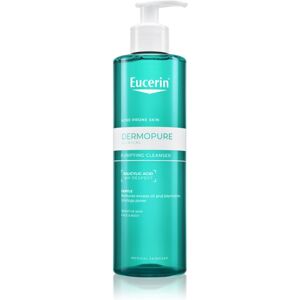 Eucerin DermoPure Clinical Purifying Cleanser deep cleansing gel for oily acne-prone skin 400 ml Eucerin DermoPure Clinical Purifying Cleanser deep cleansing gel for oily acne-prone skin 400 ml