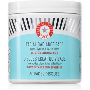First Aid Beauty Facial Radiance Pads exfoliating pads to brighten and smooth the skin 60 pc First Aid Beauty Facial Radiance Pads exfoliating pads to brighten and smooth the skin 60 pc