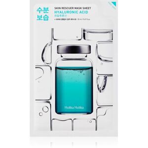 Holika Holika Skin Rescuer Hyaluronic Acid moisturising face sheet mask with hyaluronic acid 20 ml Holika Holika Skin Rescuer Hyaluronic Acid moisturising face sheet mask with hyaluronic acid 20 ml