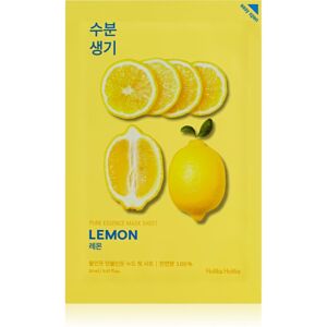 Holika Holika Pure Essence Lemon softening and refreshing sheet mask with vitamin C 20 ml Holika Holika Pure Essence Lemon softening and refreshing sheet mask with vitamin C 20 ml