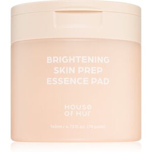 House of Hur Brightening Skin Prep Essence Pad toner pads to even out skin tone 140 ml House of Hur Brightening Skin Prep Essence Pad toner pads to even out skin tone 140 ml