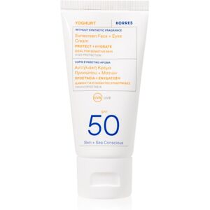 Korres Yoghurt Sunscreen protective cream for the face and eye area SPF 50 50 ml Korres Yoghurt Sunscreen protective cream for the face and eye area SPF 50 50 ml