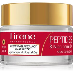 Lirene Peptides & Niacinamide Duo Complex firming anti-wrinkle day cream for mature skin SPF 20 50 ml Lirene Peptides & Niacinamide Duo Complex firming anti-wrinkle day cream for mature skin SPF 20 50 ml