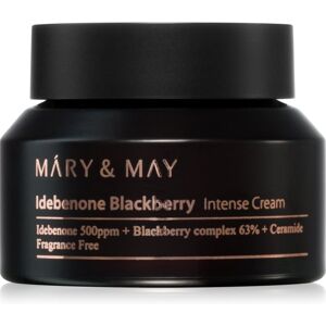 MARY & MAY Idebenone + Blackberry Complex Intensive Total Care Cream brightening moisturising cream with anti-ageing effect 70 g MARY & MAY Idebenone + Blackberry Complex Intensive Total Care Cream brightening moisturising cream with anti-ageing effect 70 g