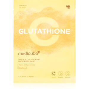 medicube Deep Vita C Glutathione Brightening Mask brightening sheet mask 27 ml medicube Deep Vita C Glutathione Brightening Mask brightening sheet mask 27 ml