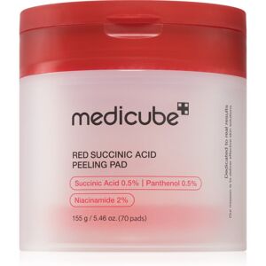 medicube Red Succinic Acid Peeling Pad exfoliating pads for problem skin 70 pc medicube Red Succinic Acid Peeling Pad exfoliating pads for problem skin 70 pc