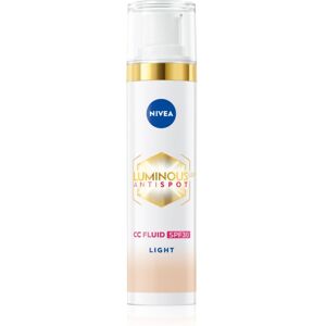 NIVEA Luminous 630 Anti Spot brightening CC cream SPF 30 shade Light 40 ml NIVEA Luminous 630 Anti Spot brightening CC cream SPF 30 shade Light 40 ml