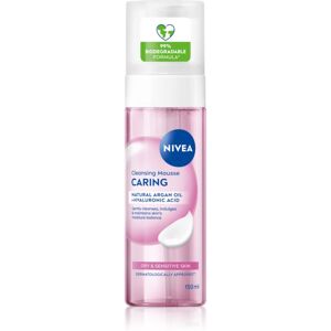 NIVEA Caring foaming face wash for dry and sensitive skin 150 ml NIVEA Caring foaming face wash for dry and sensitive skin 150 ml