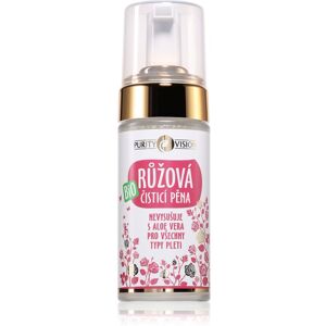 Purity Vision BIO Rose Cleansing Foam gentle cleansing foam for sensitive skin 90 ml Purity Vision BIO Rose Cleansing Foam gentle cleansing foam for sensitive skin 90 ml