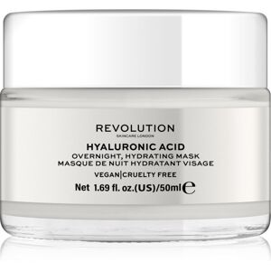 Revolution Skincare Hyaluronic Acid overnight moisturising mask for the face 50 ml Revolution Skincare Hyaluronic Acid overnight moisturising mask for the face 50 ml