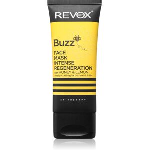 Revox B77 Buzz Face Mask Intense Regeneration regenerating mask with nourishing effect Lemon & Honey 65 ml Revox B77 Buzz Face Mask Intense Regeneration regenerating mask with nourishing effect Lemon & Honey 65 ml