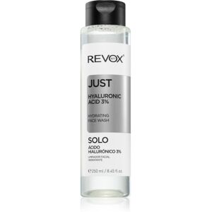 Revox B77 Just Hyaluronic Acid 3% moisturising cleansing gel for the face 250 ml Revox B77 Just Hyaluronic Acid 3% moisturising cleansing gel for the face 250 ml
