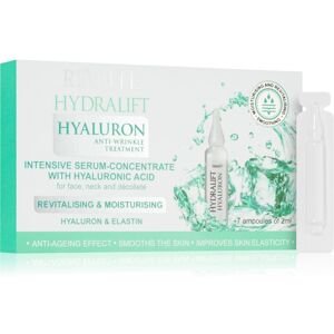Revuele Hydralift Hyaluron Ampoules Intensive Serum Concentrate intensive moisturising serum for face, neck and chest 7x2 ml Revuele Hydralift Hyaluron Ampoules Intensive Serum Concentrate intensive moisturising serum for face, neck and chest 7x2 ml
