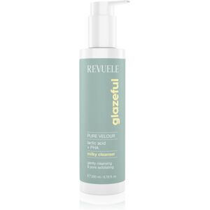 Revuele Glazeful Milky Cleanser Pure Velour gentle cleansing lotion with an exfoliating effect 200 ml Revuele Glazeful Milky Cleanser Pure Velour gentle cleansing lotion with an exfoliating effect 200 ml