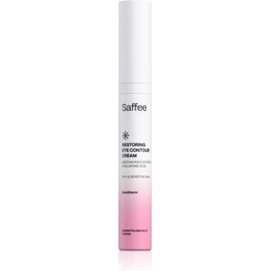 Saffee SensiDerm Restoring Eye Contour Cream eye cream to treat dark circles 15 ml Saffee SensiDerm Restoring Eye Contour Cream eye cream to treat dark circles 15 ml