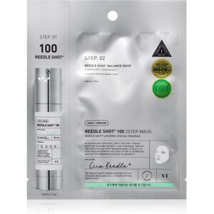 VT Cosmetics Reedle Shot 100 2-Step Mask intense repair mask for two-phase skin treatment 26.5 g VT Cosmetics Reedle Shot 100 2-Step Mask intense repair mask for two-phase skin treatment 26.5 g