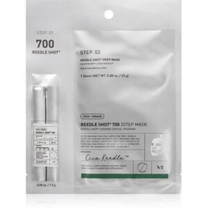 VT Cosmetics Reedle Shot 700 2-Step Mask intense repair mask for two-phase skin treatment 26.5 g VT Cosmetics Reedle Shot 700 2-Step Mask intense repair mask for two-phase skin treatment 26.5 g