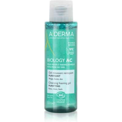 A-Derma Biology AC Gel 100ml - Facial Cleansing Gel for Oily Skin A-Derma Biology AC Gel 100ml - Facial Cleansing Gel for Oily Skin