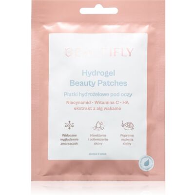 Beautifly Hydrogel eye patches firming gel eye pads 1 pair Beautifly Hydrogel eye patches firming gel eye pads 1 pair