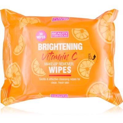 Beauty Formulas Vitamin C Model Brightening Makeup Remover Wipes - Makeup Removers for Women Beauty Formulas Vitamin C Model Brightening Makeup Remover Wipes - Makeup Removers for Women