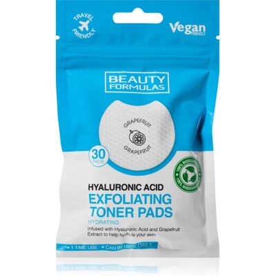 Beauty Formulas Hyaluronic Acid Makeup Remover Pads - Moisturizing - 30 pcs Beauty Formulas Hyaluronic Acid Makeup Remover Pads - Moisturizing - 30 pcs
