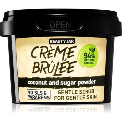 Beauty Jar Crème Brûlée gentle scrub for the face 120 g Beauty Jar Crème Brûlée gentle scrub for the face 120 g