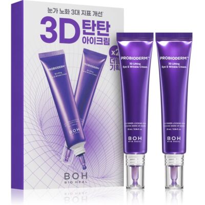 BIOHEAL BOH Probioderm 3D Lifting Eye & Wrinkle Cream concentrated eye cream with anti-ageing effect DUO-PACK 2x25 ml BIOHEAL BOH Probioderm 3D Lifting Eye & Wrinkle Cream concentrated eye cream with anti-ageing effect DUO-PACK 2x25 ml