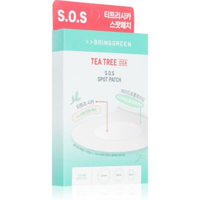 BRINGGREEN Tea Tree Cica SOS Spot Patch patches for problem skin with soothing effect 100 pc BRINGGREEN Tea Tree Cica SOS Spot Patch patches for problem skin with soothing effect 100 pc