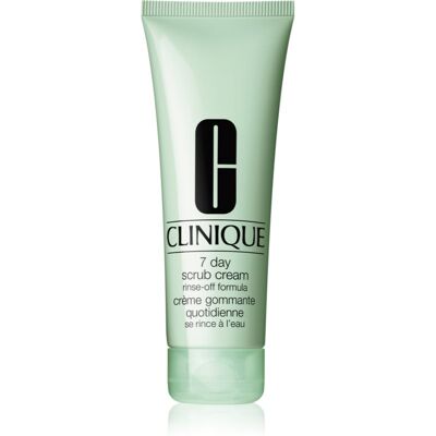 Clinique 7 Day Scrub Cream Rinse-Off Formula cleansing scrub for everyday use 100 ml Clinique 7 Day Scrub Cream Rinse-Off Formula cleansing scrub for everyday use 100 ml