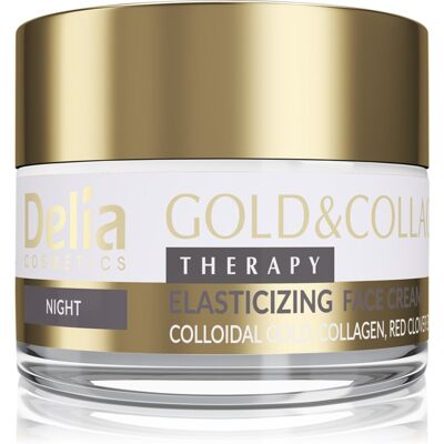 Delia Cosmetics Gold & Collagen Therapy Night Cream - Night Cream Delia Cosmetics Gold & Collagen Therapy Night Cream - Night Cream