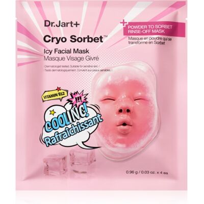 Dr. Jart+ Cryo Sorbet Icy Facial Mask hydrating mask with cooling effect 3.06 g Dr. Jart+ Cryo Sorbet Icy Facial Mask hydrating mask with cooling effect 3.06 g