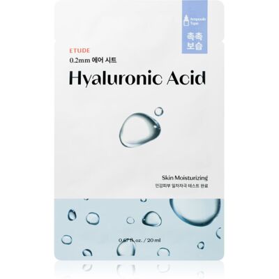 Etude House Hyaluronic Acid Sheet Mask - Hydrating & Nourishing Etude House Hyaluronic Acid Sheet Mask - Hydrating & Nourishing