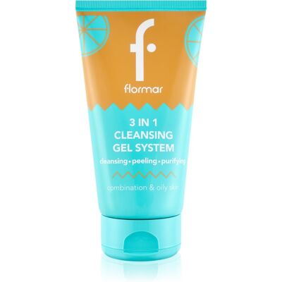 Flormar Brand Model - 3-in-1 Cleansing Gel for Oily & Combo Skin Flormar Brand Model - 3-in-1 Cleansing Gel for Oily & Combo Skin