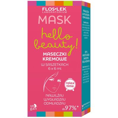 FlosLek Laboratorium Hello beauty! Set - Face Mask Set FlosLek Laboratorium Hello beauty! Set - Face Mask Set