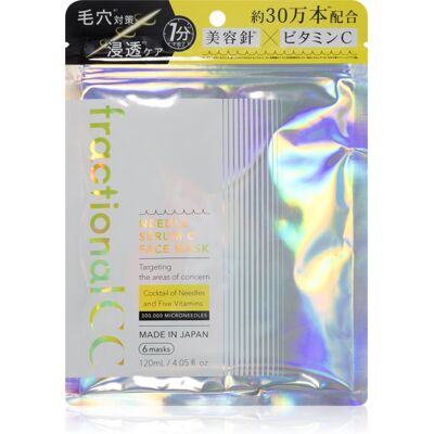 fractional CC Needle Serum C Face Mask brightening face mask with moisturising effect 6 pc fractional CC Needle Serum C Face Mask brightening face mask with moisturising effect 6 pc