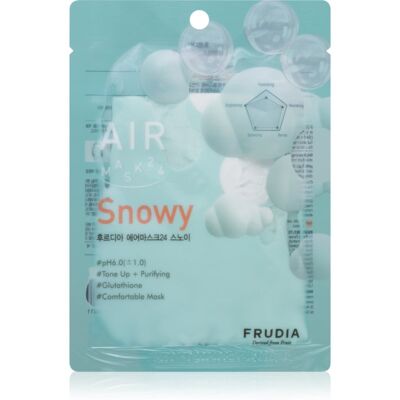 Frudia AIR Snowy sheet mask to even out skin tone 25 ml Frudia AIR Snowy sheet mask to even out skin tone 25 ml