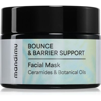 Jíme zdravě Mandimu Bounce & Barrier Support Facial Mask intense hydrating mask with hyaluronic acid 50 ml Jíme zdravě Mandimu Bounce & Barrier Support Facial Mask intense hydrating mask with hyaluronic acid 50 ml