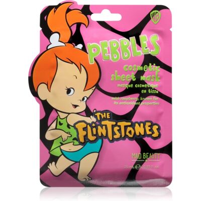 Mad Beauty The Flinstones Pebbles moisturising face sheet mask 25 ml Mad Beauty The Flinstones Pebbles moisturising face sheet mask 25 ml