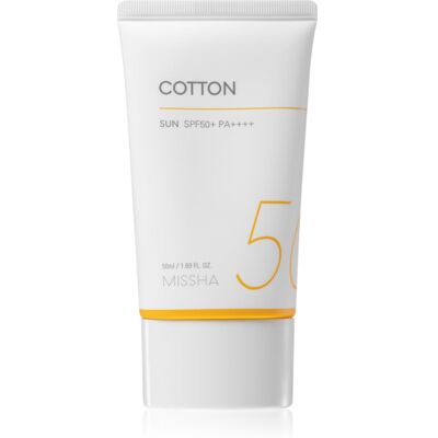 Missha All Around Safe Block Cotton Sun SPF 50+ Sensitive Skin 50ml Missha All Around Safe Block Cotton Sun SPF 50+ Sensitive Skin 50ml