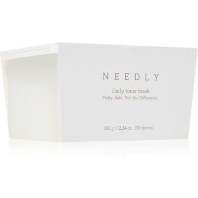 Needly Daily Toner Mask - Hypoallergenic Vegan Fabric Needly Daily Toner Mask - Hypoallergenic Vegan Fabric