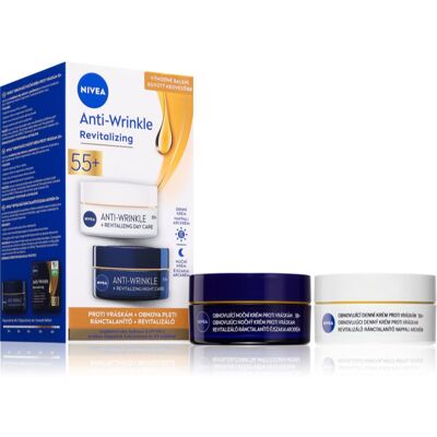 NIVEA Anti-Wrinkle Revitalizing economy pack with anti-wrinkle effect 55+ NIVEA Anti-Wrinkle Revitalizing economy pack with anti-wrinkle effect 55+
