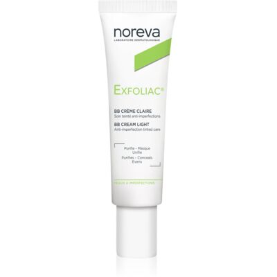 Noreva Exfoliac Anti-Imperfection Cream Tinted BB cream shade Light 30 ml Noreva Exfoliac Anti-Imperfection Cream Tinted BB cream shade Light 30 ml