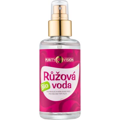 Purity Vision Organic Rose Water - 100ml - Rose Water Purity Vision Organic Rose Water - 100ml - Rose Water